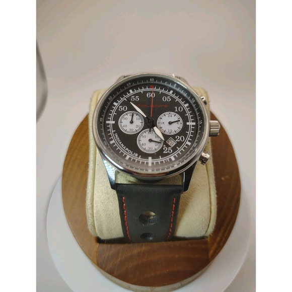 Omologato‎ Indianapolis Chronograph Quartz Racing Watch Limited Edition #86/500 - Picture 1 of 14